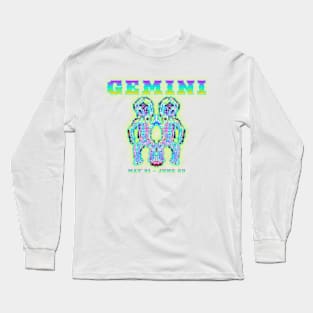 Gemini 8b Periwinkle Long Sleeve T-Shirt